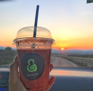 Pink Panther - Mixed Tropical Fruit Smoothie at green & protein in Pristina