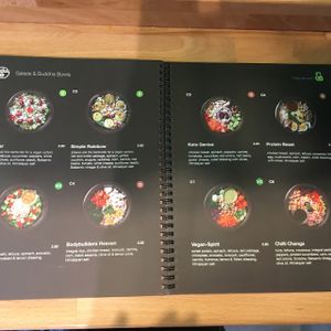 salads at green & protein in Pristina