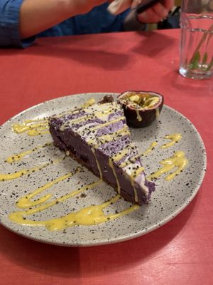 Blueberry cheesecake  at Jah Jah in Paris