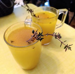 Ginger/Thyme infusion at Jah Jah in Paris