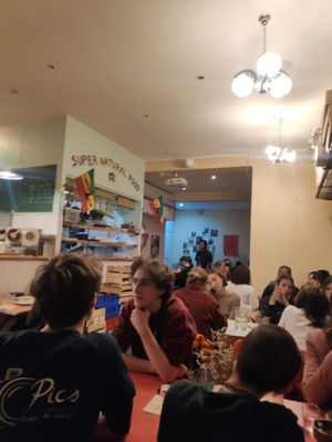 From inside at Jah Jah in Paris