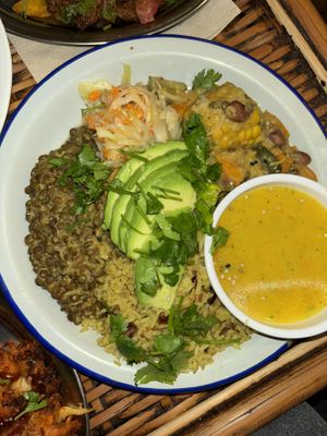 only decent thing we got-bol chaud  at Jah Jah in Paris