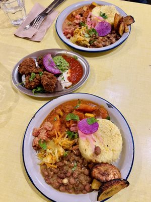 Hot bowls, Akara  at Jah Jah in Paris