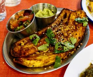 Roasted Plantains at Jah Jah in Paris