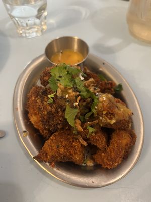 Fried cauliflower   at Jah Jah in Paris