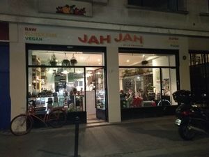 The inside at Jah Jah in Paris