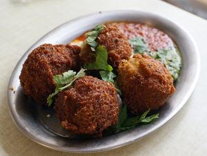 Black-eyed peas Akara at Jah Jah in Paris