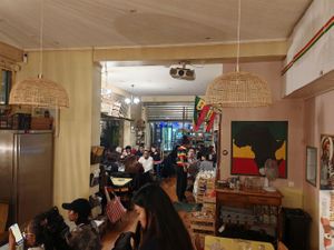 Inside at Jah Jah in Paris