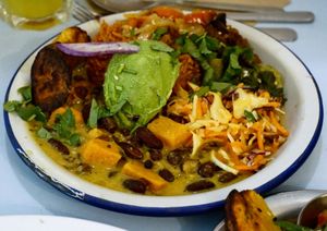 Hot bowl at Jah Jah in Paris