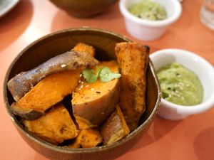 Sweet potato at Jah Jah in Paris