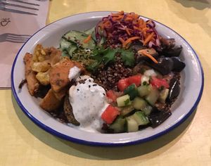 Cold plate at Jah Jah in Paris