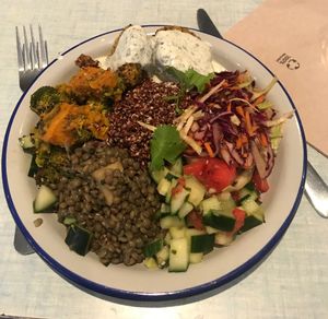 Cold plate at Jah Jah in Paris