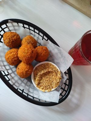 Vegan bitterballen at Bar Cali in Nijmegen
