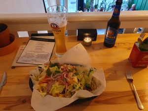 Vegan kapsalon at Bar Cali in Nijmegen