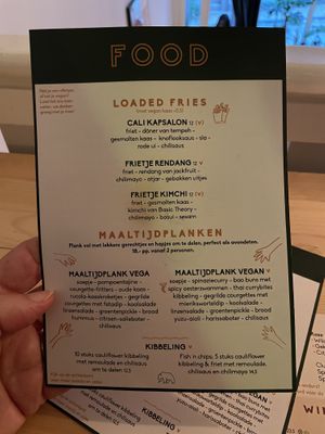 Menu   at Bar Cali in Nijmegen