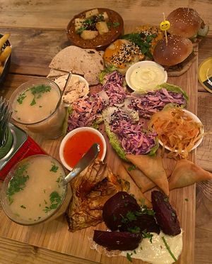 Vegan plank  at Bar Cali in Nijmegen