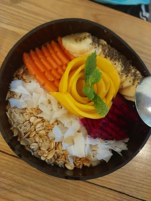 Beach bowl smoothie bowl at Beach Bowl in Legian