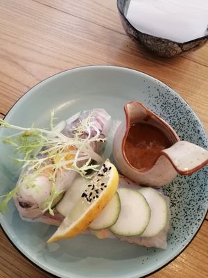 Summer rolls at Beach Bowl in Legian