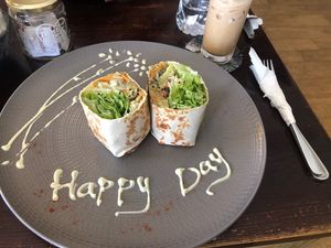 Burrito at Beach Bowl in Legian