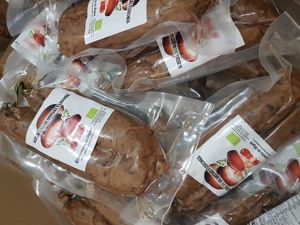 Alheiras vegan de Cogumelos Bio at Natural & Bio in Esposende