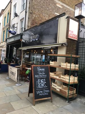 Exterior  at Romeo's Sugar Free Bakery in North London