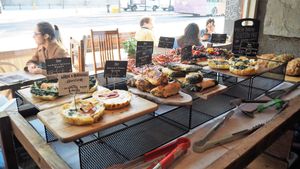 Savoury Baked Goods at Romeo's Sugar Free Bakery in North London