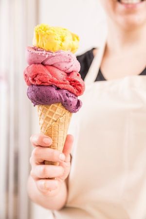 Best vegan ice cream  at Veganista Ice Cream IV in Vienna