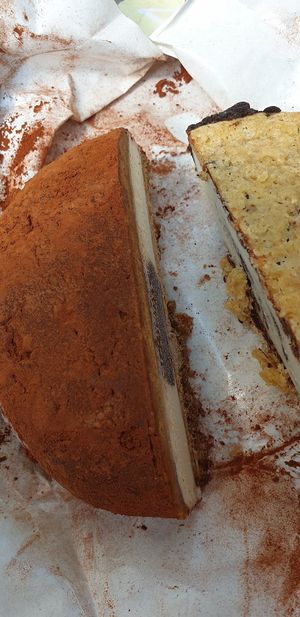 eis sandwich von oben at Veganista Ice Cream IV in Vienna