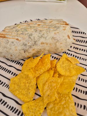 Burrito at Sunset Bamboo Bar in Ericeira