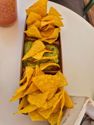 Guacamole at Sunset Bamboo Bar in Ericeira