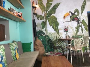 Cosy Atmosphere  at Sunset Bamboo Bar in Ericeira