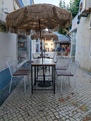 😎 at Sunset Bamboo Bar in Ericeira