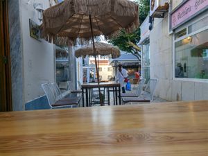 😎 at Sunset Bamboo Bar in Ericeira