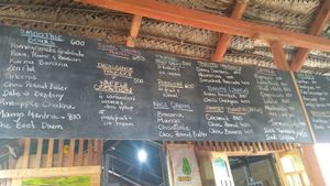 Karma Gardens menu at Karma Gardens in Arugam Bay