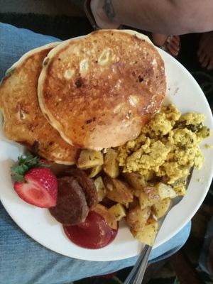 Ultimate breakfast omg!!! at Cafe Evolution in Florence