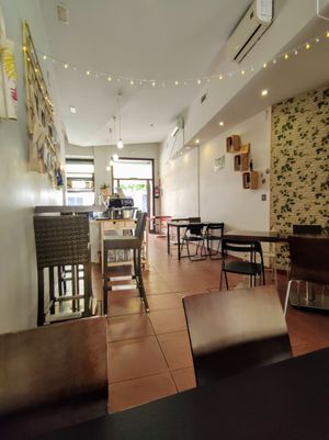 Inside at El Enano Verde in Torremolinos