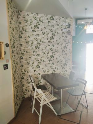 Seating at El Enano Verde in Torremolinos