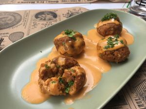 Albondigas at El Enano Verde in Torremolinos