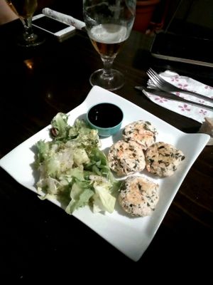 tofu and veggies at El Enano Verde in Torremolinos