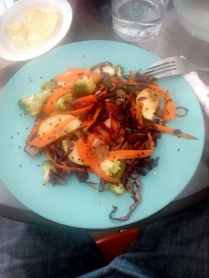 veggies wok at El Enano Verde in Torremolinos