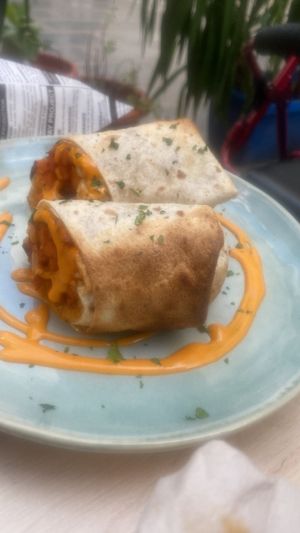 Burrito at El Enano Verde in Torremolinos