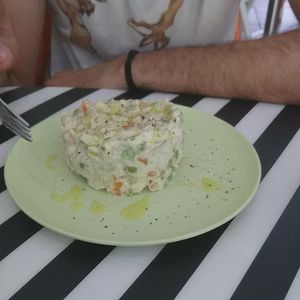 Ensaladilla at El Enano Verde in Torremolinos