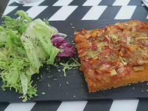 Pastel de puerro  at El Enano Verde in Torremolinos