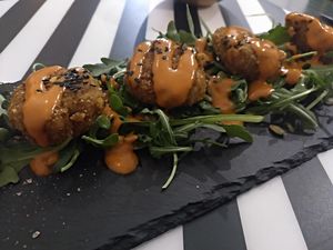 Day 2 / Starter / Sabudana Vada at El Enano Verde in Torremolinos