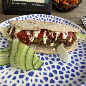 Egyptian falafel  at De Zwarte Ruiter in The Hague