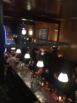 View from the “second” floor at De Zwarte Ruiter in The Hague