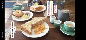 The bagel is proper worth dying for! (It’s really really good)  at 387 Ormeau Road in Belfast