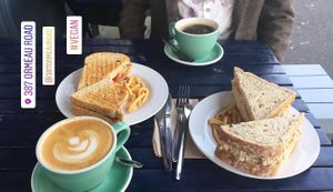 Two of my favourite sandwiches  at 387 Ormeau Road in Belfast