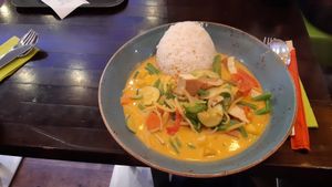 Mango Curry with Tofu at Kittichai - Alter Markt in Cologne