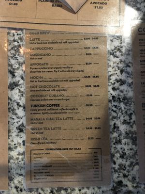 Drinks at Oromo Cafe in Chicago